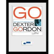 GB Eye Blue Note Dexter Framed Art 30x40cm