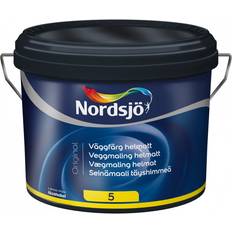 Vit - Väggfärger Målarfärg Nordsjö Original 5 Väggfärg Vit 10L