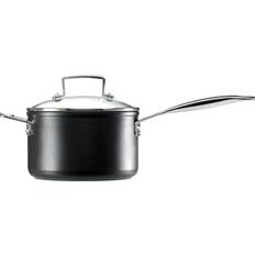 Glaskeramik-Kochfeld Saucentöpfe Le Creuset Toughened Non Stick Saucepan med lock 2.8 L 18 cm