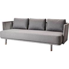 Stål Hagesofaer Cane-Line Moments 3-seat Hagesofa