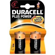 Batteri lr14 c Duracell C Plus Power 2-pack