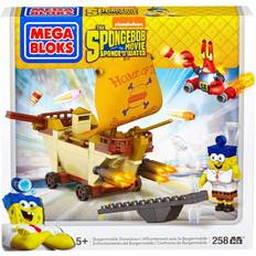 SpongeBob SquarePants Building Games Mega Bloks SpongeBob SquarePants Burgermobile Showdown