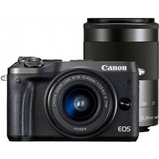 Canon EOS M6 + 15-45mm IS STM + 55-200mm IS STM