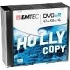 Emtec dvd r emtec4,7gb 16x slim case (kit 10pz)