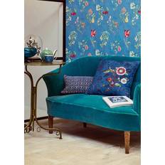 Intrade Behangen Intrade Vogel Tapete Cherry Pip von Eijffinger 375025 blau