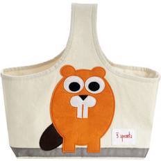 Oransje Oppbevaringskurver 3 Sprouts Beaver Storage Caddy