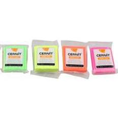 Polymerlera Cernit Number One Neon 56g 4-pack