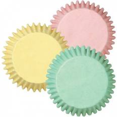 Sølv Muffinforme Wilton Assorted Pastel Muffinform 5 cm