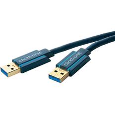 ClickTronic USB-kabel Kablar ClickTronic Casual USB A - USB A 2.0 3m