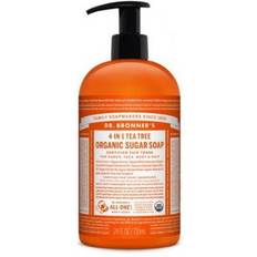 Dr bronner's organic sugar soap Dr. Bronners Tea Tree Organic Pump Soap 355ml