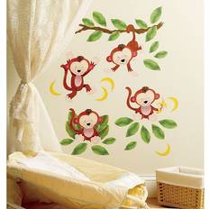 Wallies Baby Monkeys Vinyl Decals