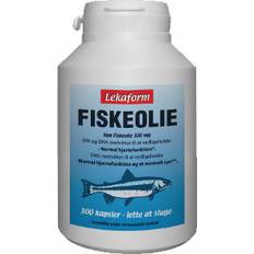 Fiskeolie lekaform Lekapharm Fish Oil 300 stk