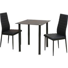 Stål Bordsgrupper vidaXL 242932 Bordsgrupp 3st