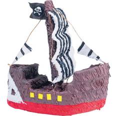 White Piñatas Amscan Pirate Ship Pinata