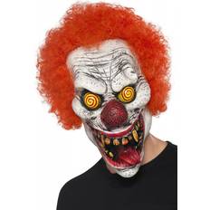 Clown mask Maskerad Smiffys Clown Mask Hypnotiserande