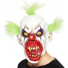 Clowner Maskerad Heltäckande masker Smiffys Hotfull Clownmask