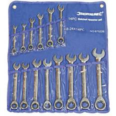 Set Ratchet Wrenches Silverline 675226 Ratchet Wrench