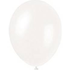 Circle Latex Balloons Unique Party Latex Ballon White 50-pack