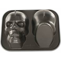 Kageforme på tilbud Nordic Ware Haunted Skull Kageform