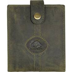 Greenburry Vintage Original Leather Belt Wallet - Olive