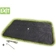 Rectangulaire Accessoires de Trampoline Exit Toys Housse de protection rectangulaire pour trampoline enterré niveau sol 244x427cm