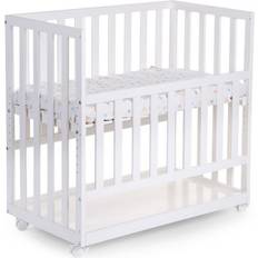 Bruna Bedside cribs Childhome Bedside Crib med Hjul 54x94cm