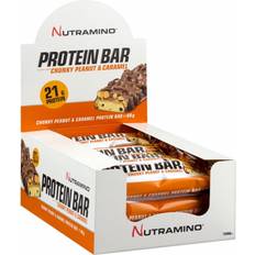 Nutramino Protein Bar Chunky Peanut & Caramel 60g 12 pcs