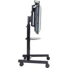 Chief Pfcub 42'-71' Black Large Flat Panel Mobile Cart