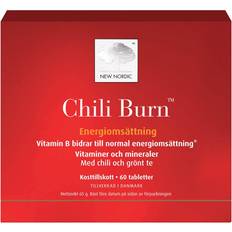 Burn fettförbränning New Nordic Chili Burn 120 st