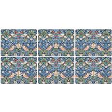 Pimpernel Strawberry Thief Place Mat Blue, Red (30.5x23cm)