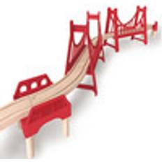 Accesorios de tren Hape Puente Colgante Extendido Doble E3710