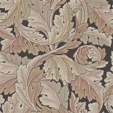 Morris & Co Tapete Acanthus von Terracotta braun