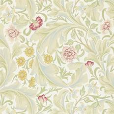 Morris & Co Tapete Leicester Marble/ Rose grün/hellgrün