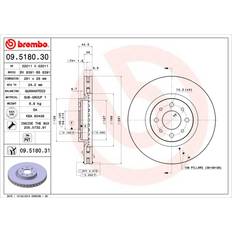 Vehicle Parts Brembo 09.5180.31