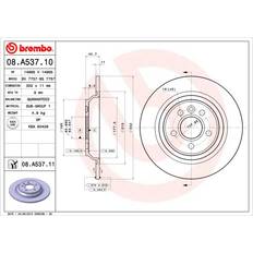 Brembo Bromssystem Brembo 08.A537.11