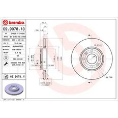 Vehicle Parts Brembo 09.9078.10