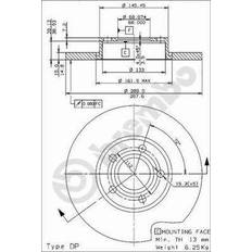 Bremsesystem Brembo 08.5747.11