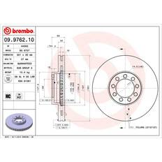 Brembo Brake System Brembo 09.9762.10