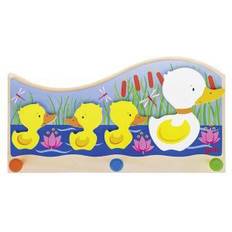 Günstig Haken & Aufhänger Goki Duck Family Coat Rack