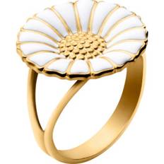 Georg jensen daisy ring Georg Jensen Daisy Large Ring - Gold/White