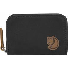 Baumwolle Kartenetuis Fjällräven Zip Card Holder - Dark Grey