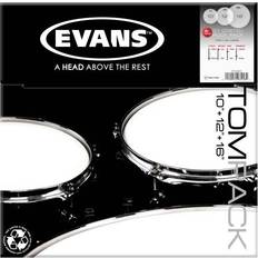 Pelli per tamburo D'Addario Evans ETP-G1CTD-R G1 Clear Rock Set Pelli Batteria