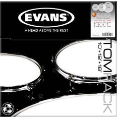 Pelli per tamburo D'Addario Evans ETP-G2CTD-R G2 Coated Rock Set Pelli Batteria