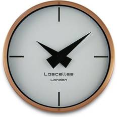 Roger Lascelles Clocks Roger Lascelles Modern Brushed Wall Clock 23cm