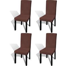 Loose Covers vidaXL 131426 Loose Chair Cover Brown