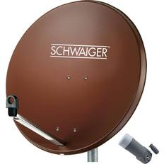 Digitaalinen Paraboliantennit Schwaiger SAT System 80 cm Tiili