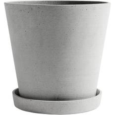 Hay Flower Pot with Saucer XXL Krukke