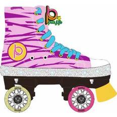 Patins à Roulettes et en Ligne Playlife Roller quad LED enfant Lunatic Rose