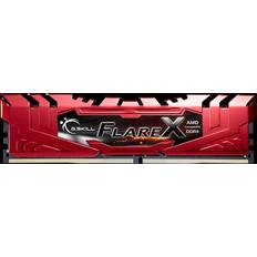 16 GB - 2 - 2133 MHz - DDR4 RAM G.Skill Flare X DDR4 2133MHz 2x8GB for AMD (F4-2133C15D-16GFXR)