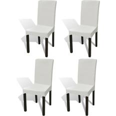 Loose Chair Covers vidaXL Stretch Loose Chair Cover Beige (45x45cm)